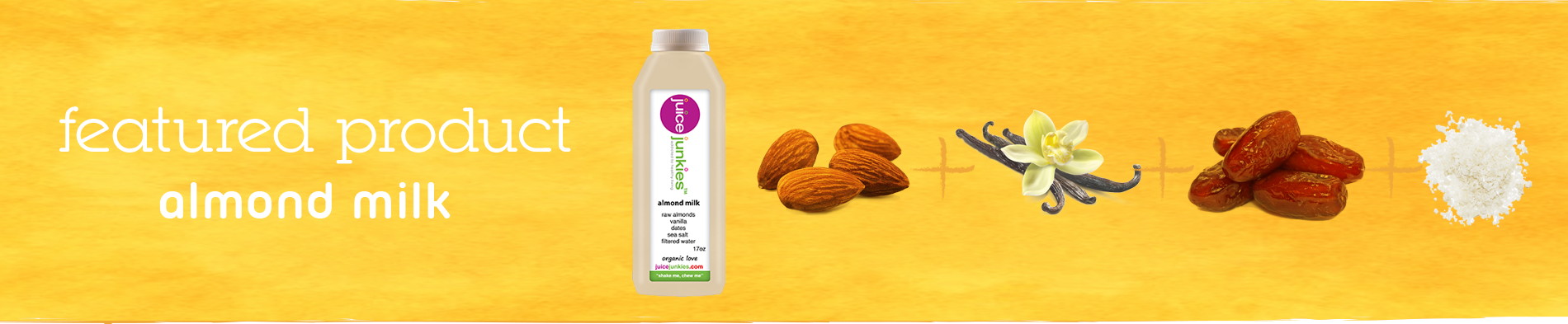 Featured Product - almond milk
