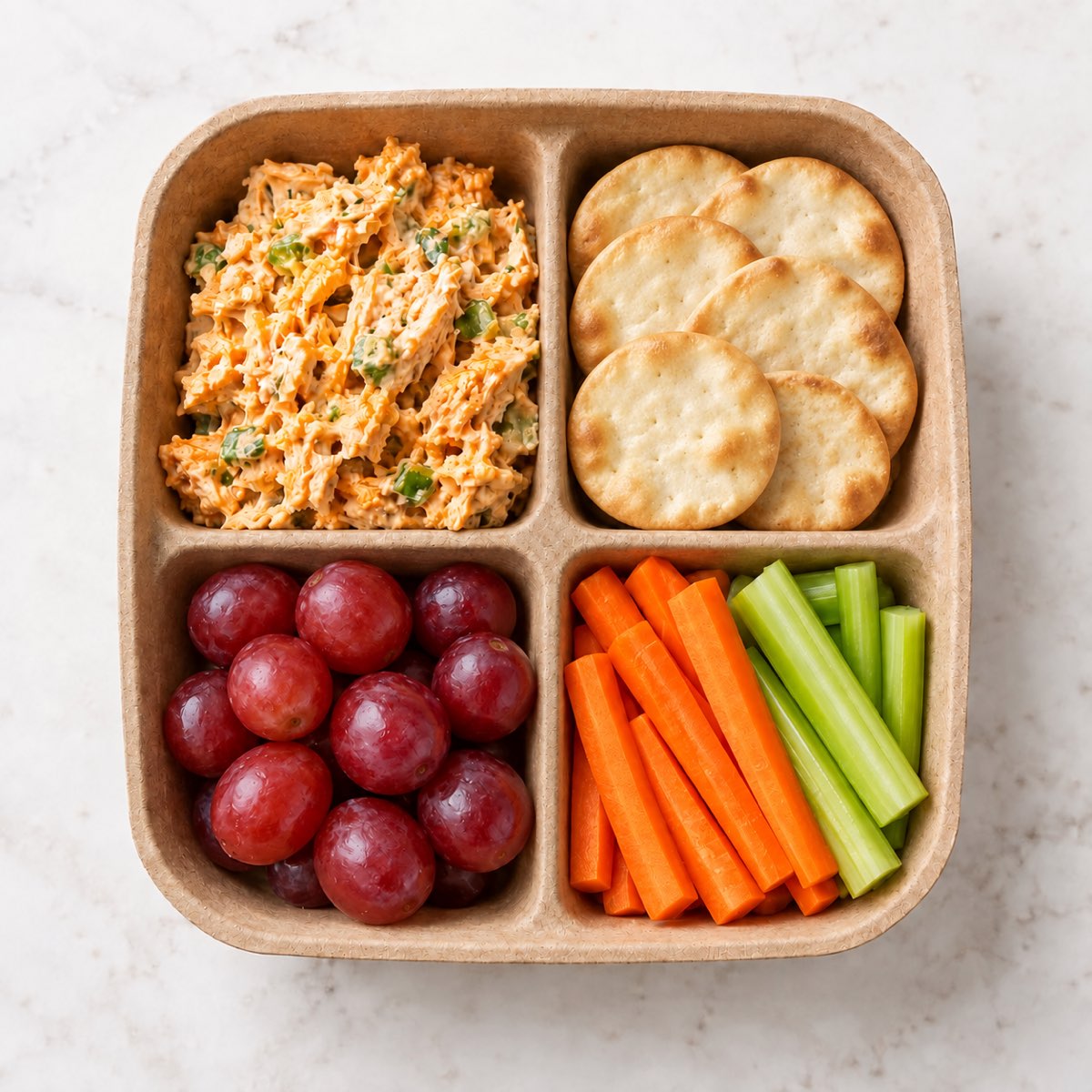 Buffalo Chik'n Salad Dipper