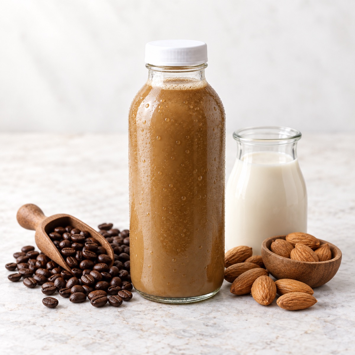 Cold Brewed Almond FRAP!