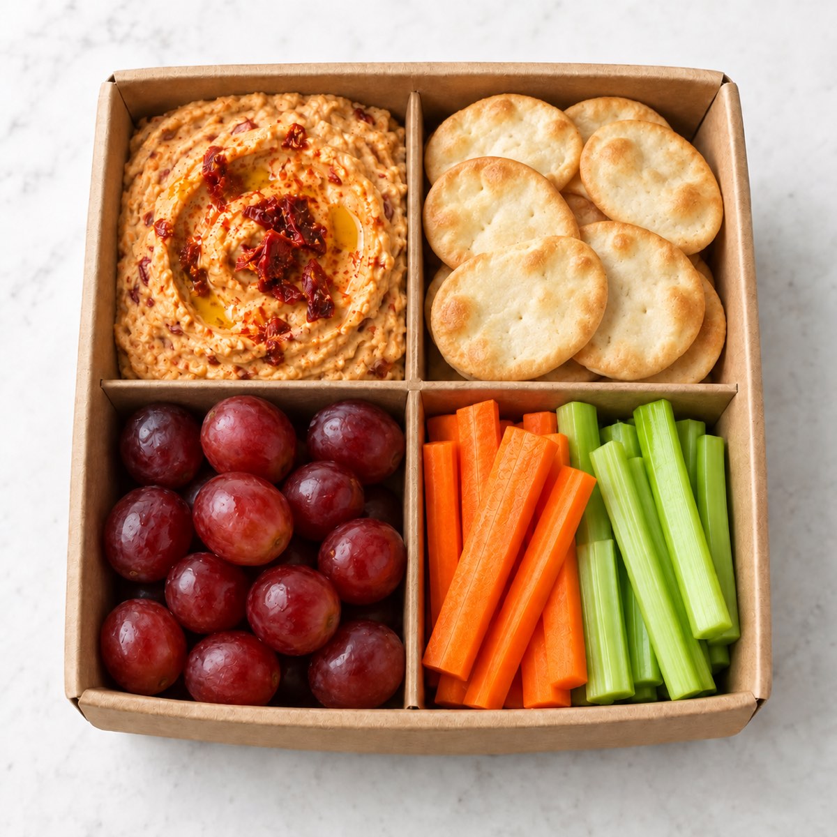 Sun Dried Tomato Hummus Dipper