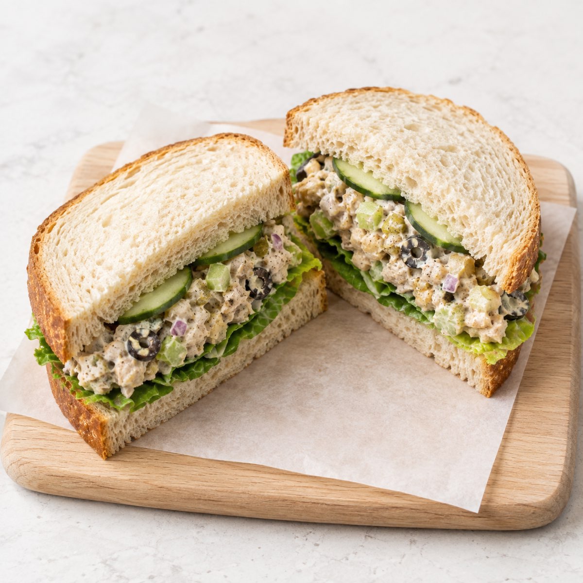 "Tuna" Salad Sandwich