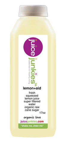 juice junkies lemon + aid